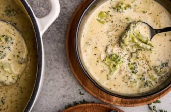 Straightforward Broccoli Cheddar Soup – The Keep At Dwelling Chef