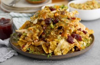 Leftover Thanksgiving Nachos