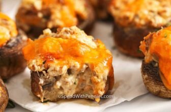 Sausage Stuffed Mushrooms